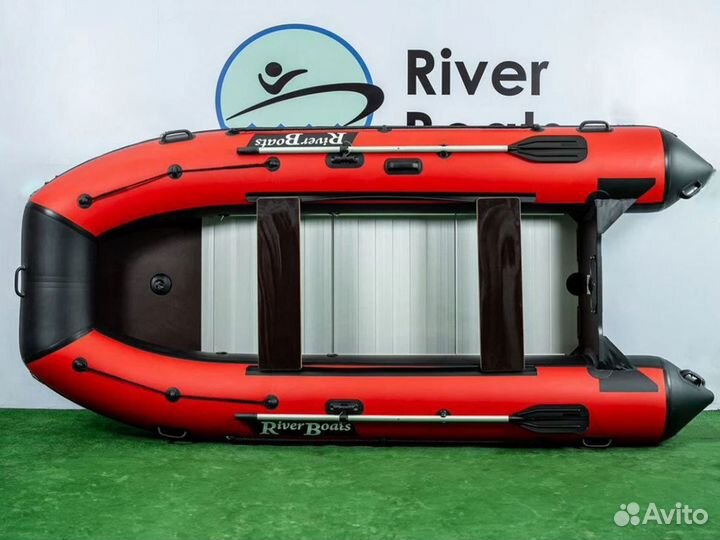 Лодка пвх RiverBoats RB 330 Киль + алюминиевый