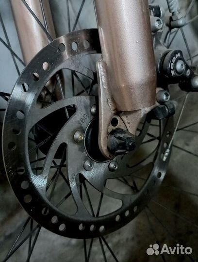 Велосипед горный двухподвес рама 19