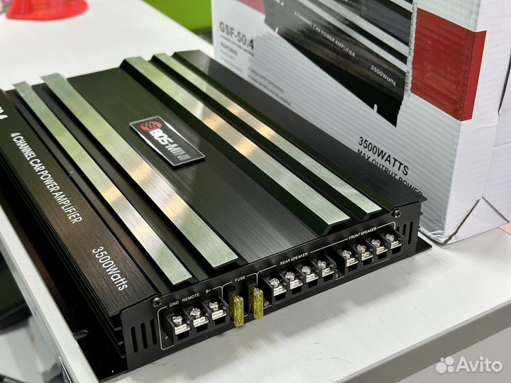 Авто Усилитель 4х канальный