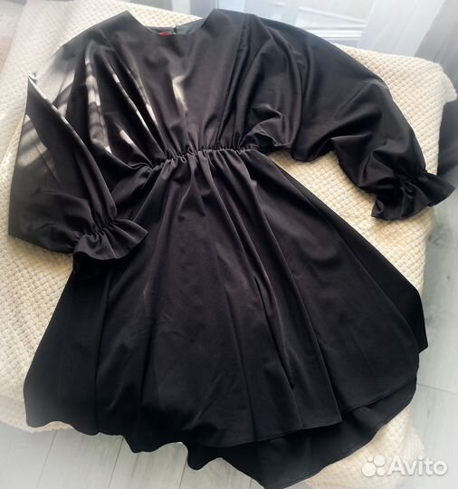 Платье вечернее черное 44-46