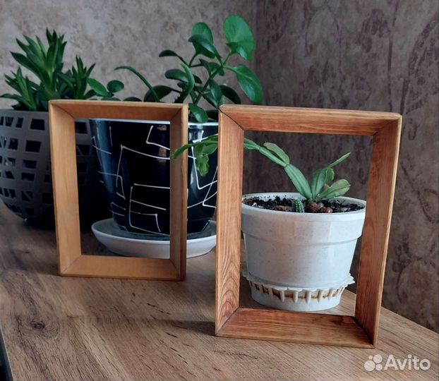 Рамы деревянные для картин и фотографий 9 на 13см