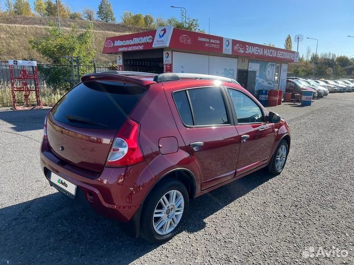 Renault Sandero 1.6 МТ, 2011, 121 000 км