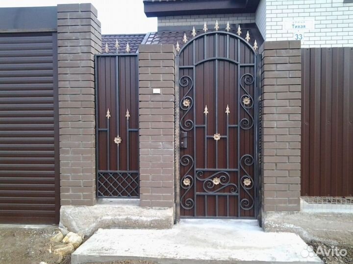 Кованые калитки