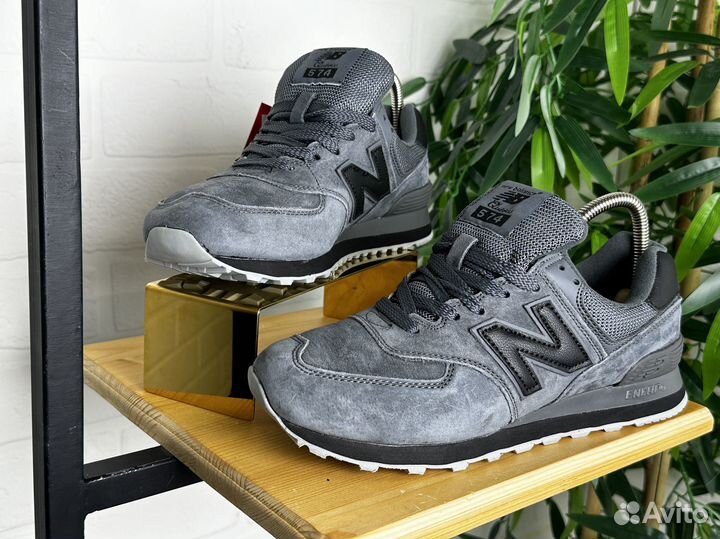 Кроссовки мужские New Balance 574 41-46 серые