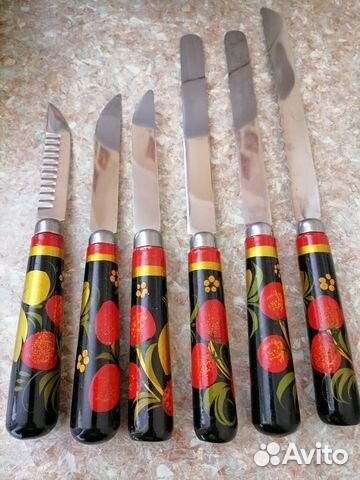 Набор кухонных ножей ручной работы