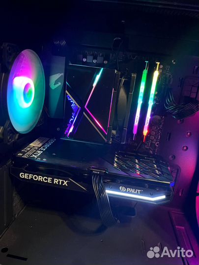 Игровой пк Ryzen 7 5700x / B550m / RTX 4060 / 32gb