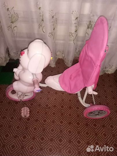 Детский трехколесный велосипед бу