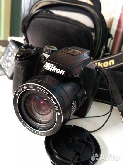 Фотоаппарат Nikon coolpix p500 с суикой