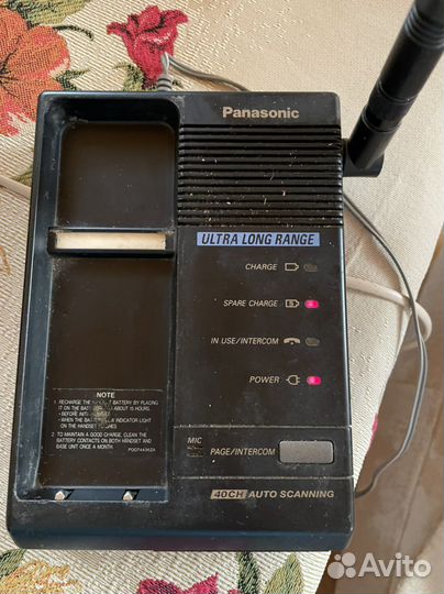 Радио телефон panasonic KX-T9080BX