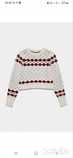 Свитер zara