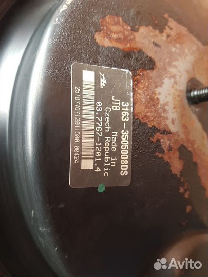 Вакуумный усилитель тормозов УАЗ патриот