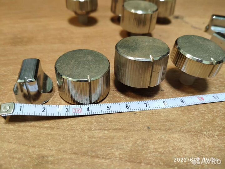 Ручки для приборов регулировочные - Хром