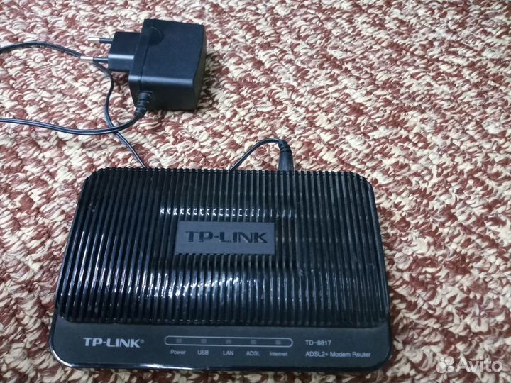 Adsl модем TP-link adsl2+ TD-8817