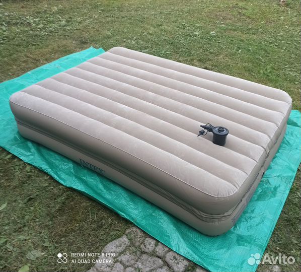 Надувная кровать intex