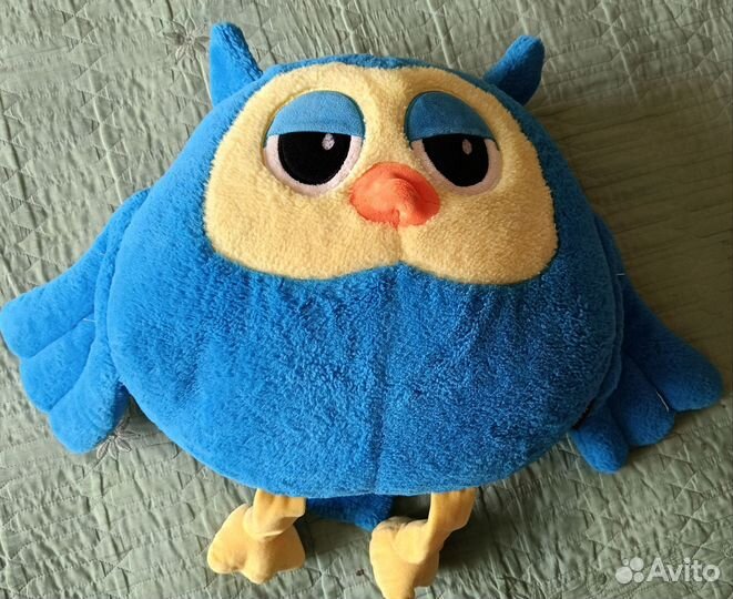 Сова с пледом игрушка