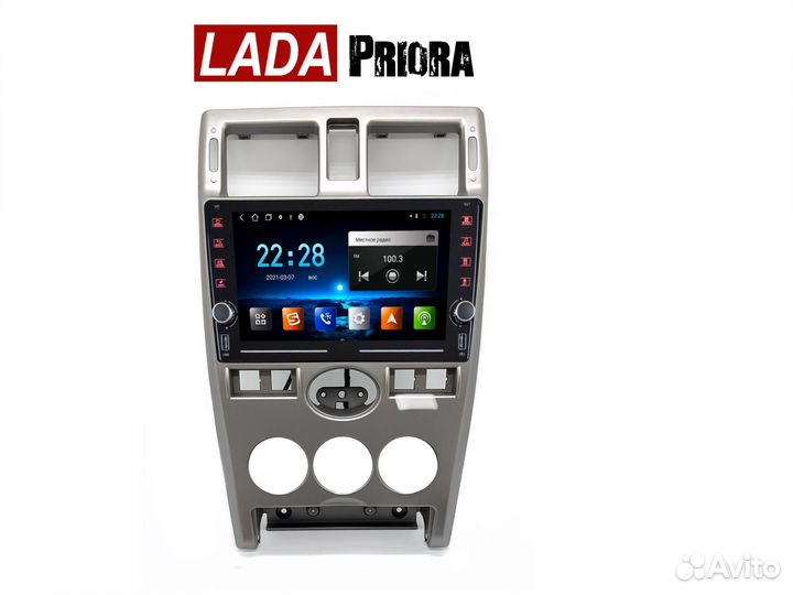 Topway ts7 LADA Priora 1 1/16gb крутилки