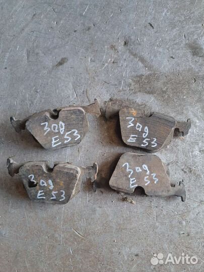 Колодки тормозные задние BMW E53