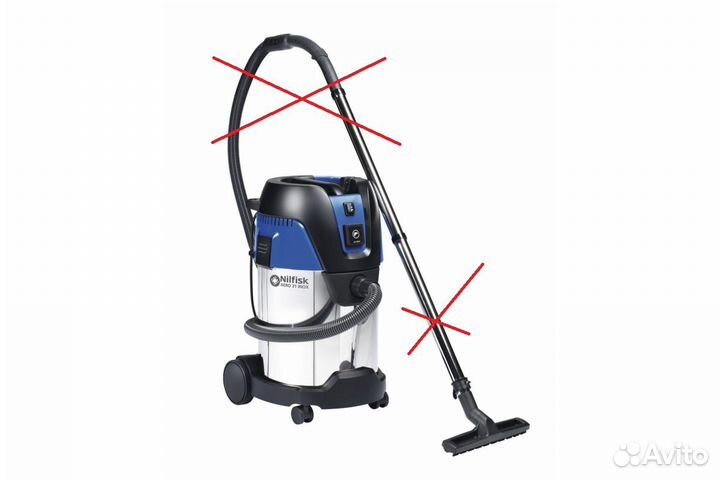 Бытовой пылесос Nilfisk aero 31-21 PC inox NIL-107
