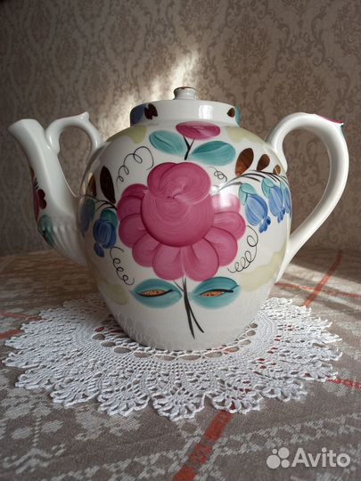 Чайники фарфоровые СССР большой
