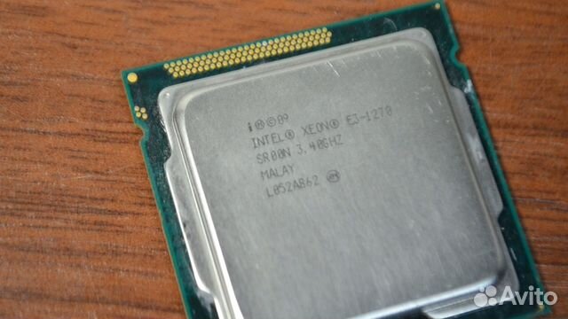 Процессор intel Xeon E3 1270 сокет 1155