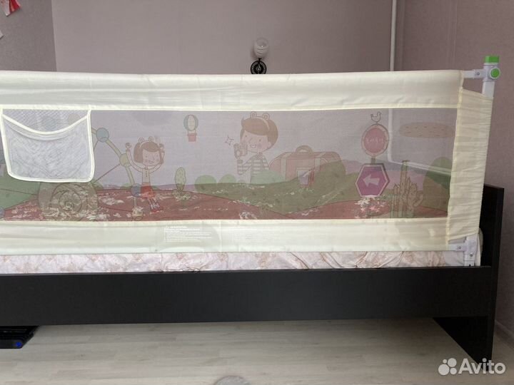 Барьер для кровати защитный от падения 180см