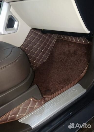 Коврики 3д из экокожи Range Rover Vogue