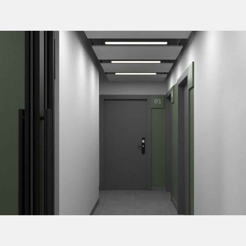 2-к. квартира, 48,8 м², 2/13 эт.