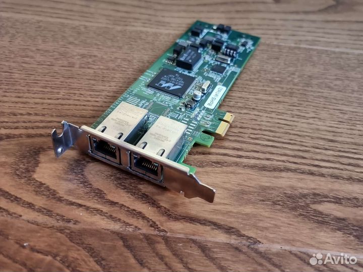 Гигабитная сетевая карта со свичем