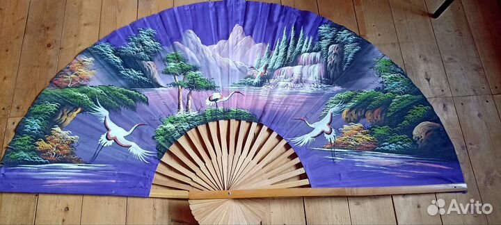 Веер настенный большой