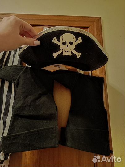 Костюм пирата, пиратки 4-6 лет