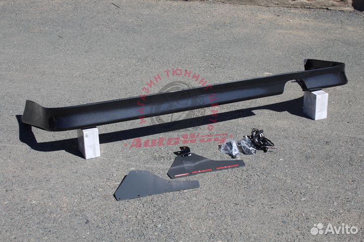 Губа задняя Land Cruiser 100 LX 470, темно-серая