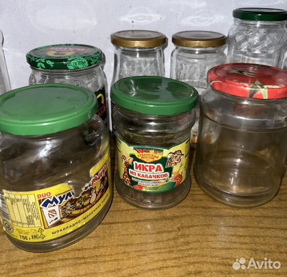 Банки стеклянные