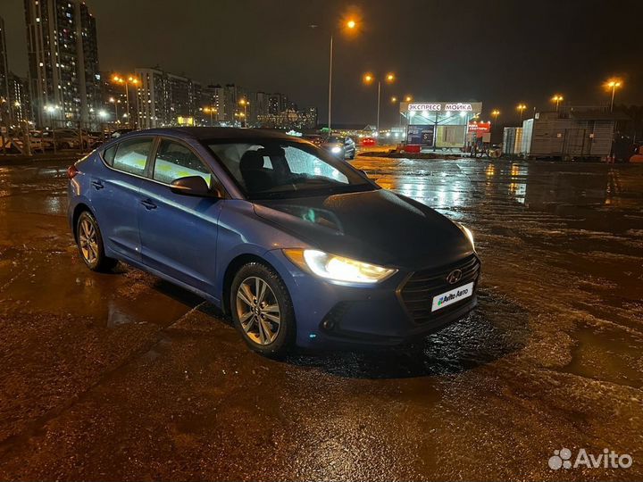 Hyundai Elantra 2.0 AT, 2017, 190 000 км