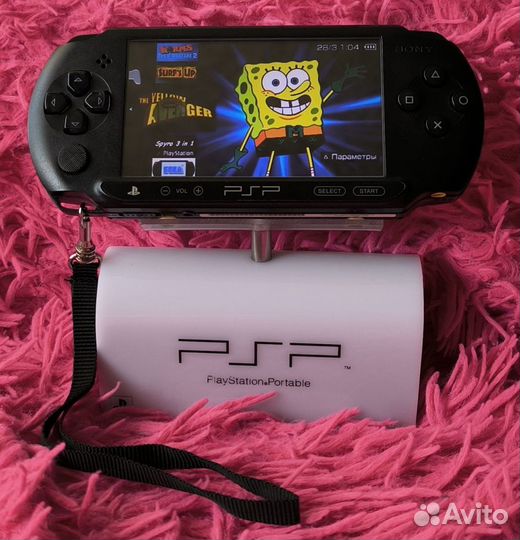 Sony PSP E1008 + 8 GB + Комплект