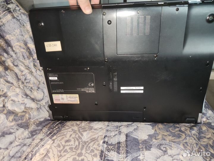 Продам ноутбук Sony на запчасти