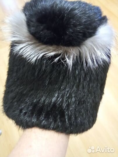 Шапка зимняя меховая женская норка