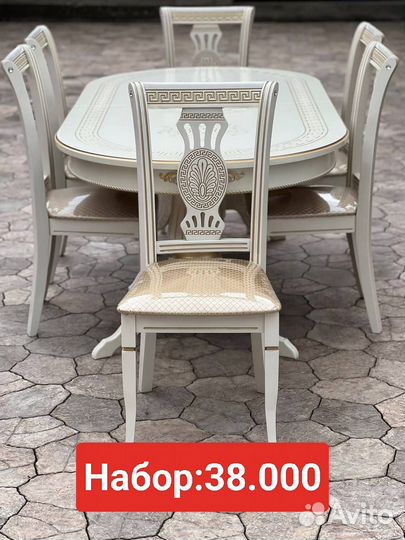 Столы и стулья новые