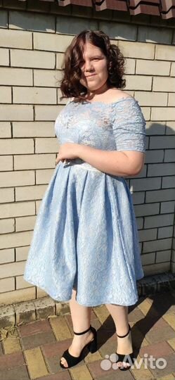Вечернее платье 50 размер бу