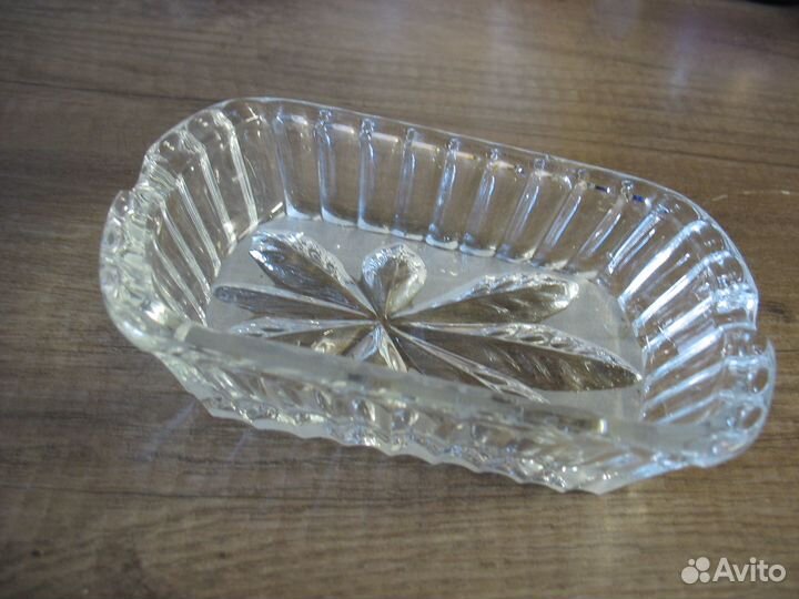 Хрустальная пепельница