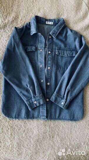 Джинсовая рубашка Sela 134