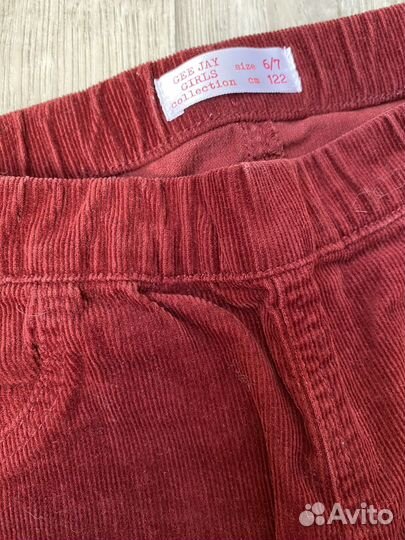 Утепленные брюки для девочки