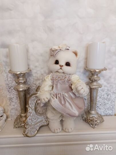 Коллекцинная кукла Кошка Handmade