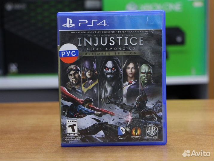Injustice: Gods Among Us Ultimate (PS4, рус, бу)
