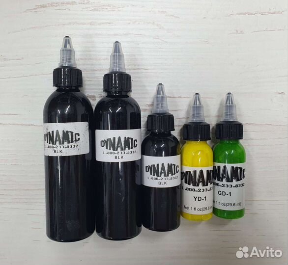 Тату краска, не вскрытая 60мл, 30мл, 120мл