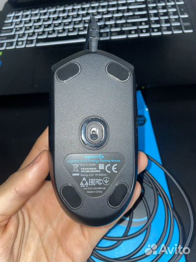 Компьютерная мышь logitech g102 черная