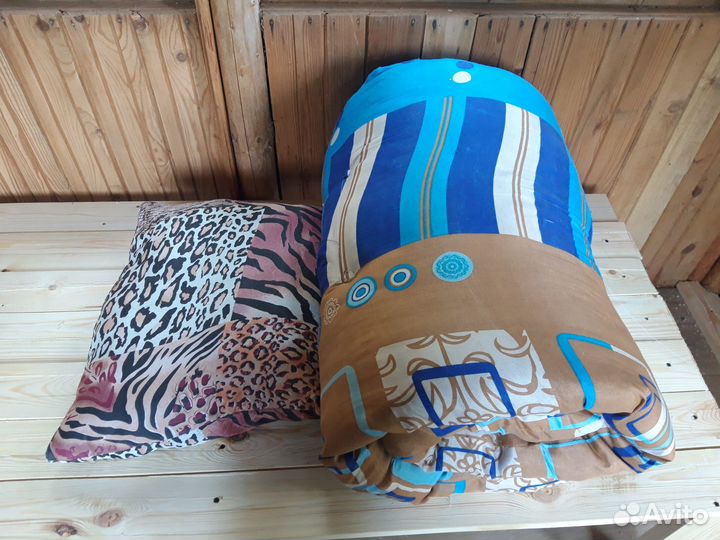 Матрас и подушка поролон