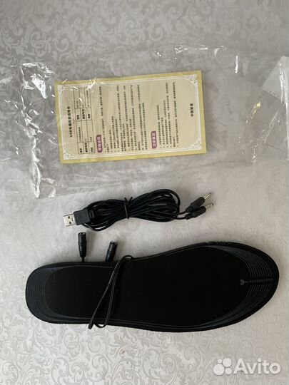 Стельки для обуви USB c подогревом