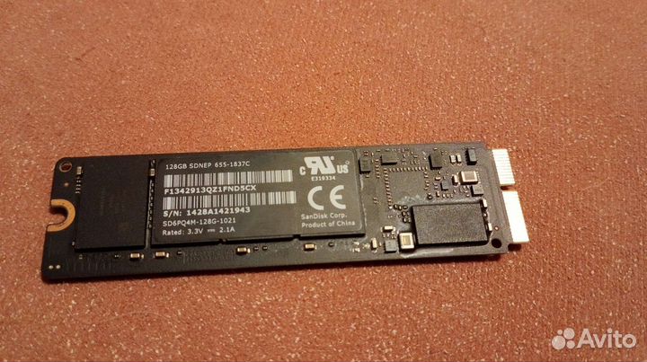 Apple ssd 128 gb