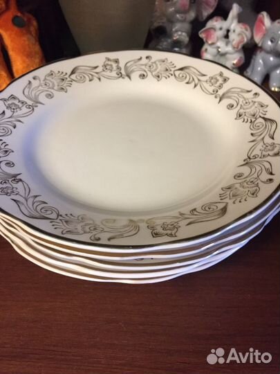 Тарелки 6 шт. СССР Коростень