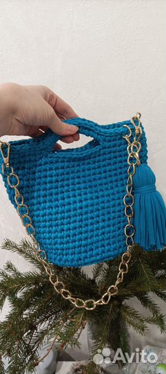Вязаные сумочки ручной работы